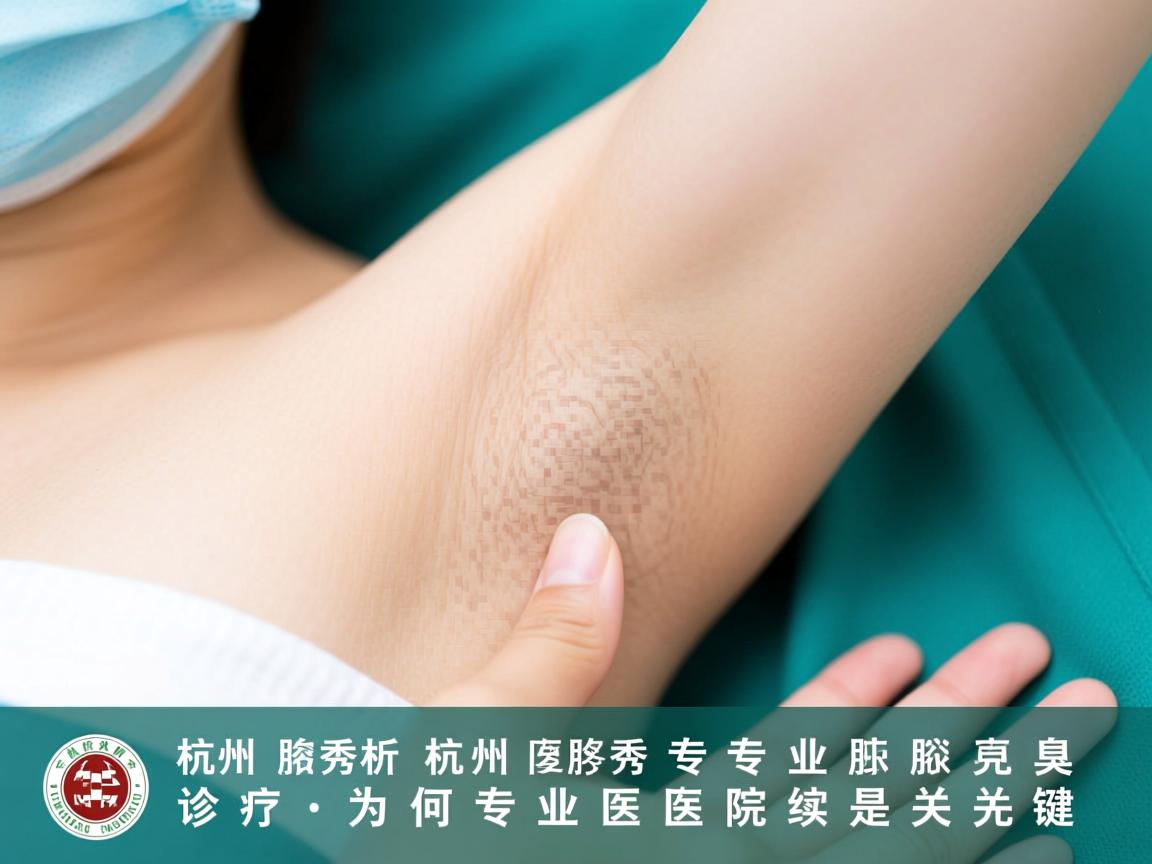 杭州腋秀解析，杭州专业腋臭诊疗，为何专业医院是关键