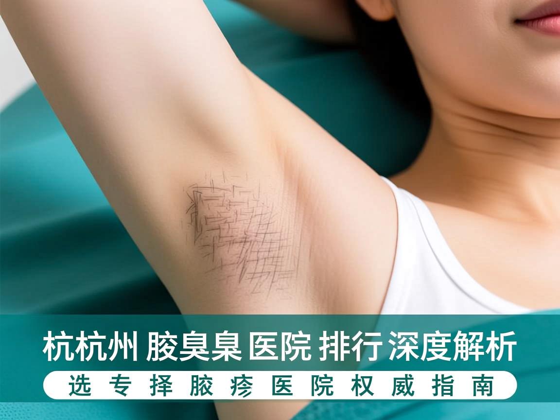 杭州腋臭医院排行深度解析，选择专业腋臭医院的权威指南