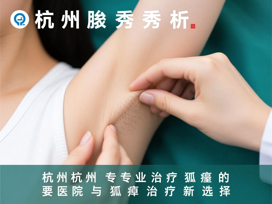 杭州腋秀解析，杭州专业治疗狐臭的医院与狐臭治疗新选择