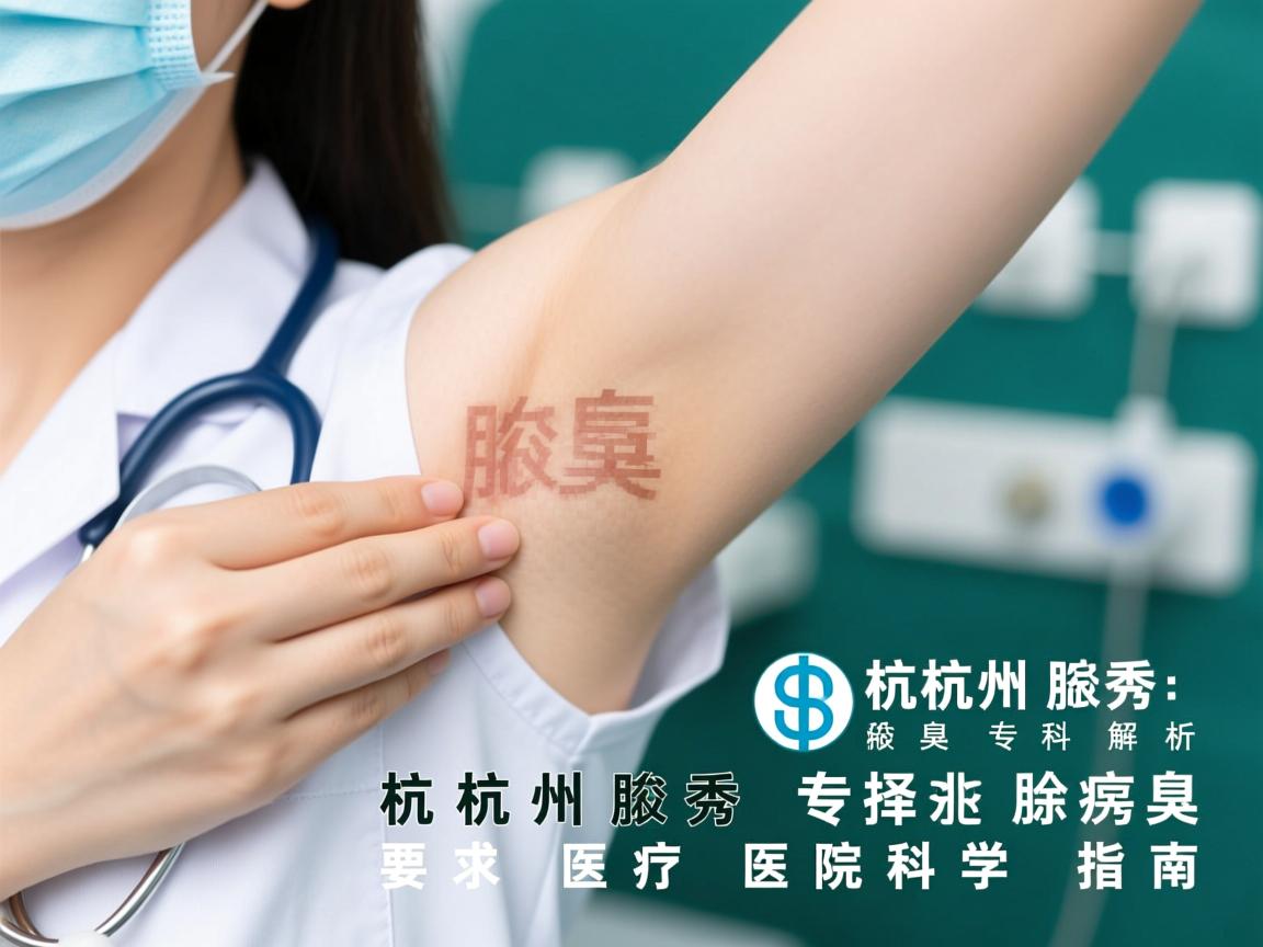 杭州腋秀腋臭专科解析,专业选择杭州腋臭医院的科学指南 杭州腋秀腋臭专科解析,专业选择杭州腋臭医院的科学指南