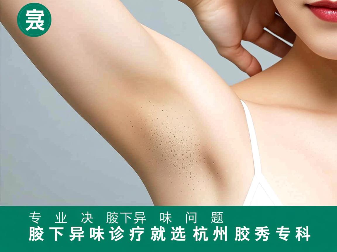 专业解决腋下异味问题，腋下异味诊疗就选杭州腋秀专科