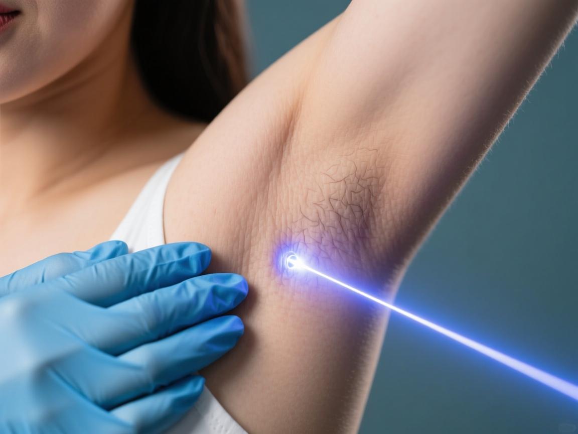 告别腋下烦恼，激光手术治腋臭，激光除臭的现代新选择