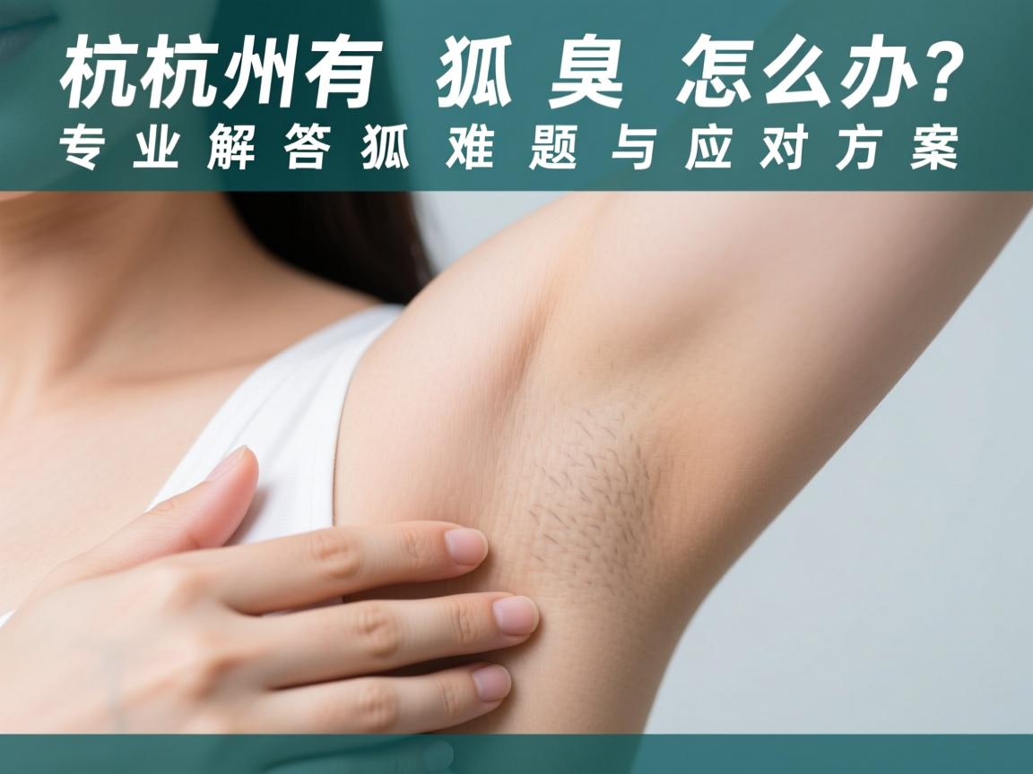 杭州有狐臭怎么办？专业解答狐臭难题与应对方案