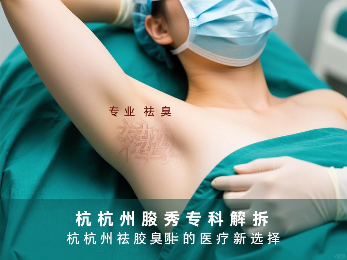 杭州腋秀专科解析，专业祛腋臭，杭州祛腋臭的医疗新选择