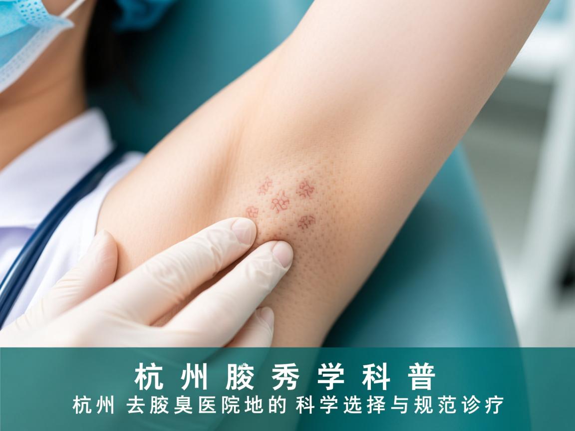 杭州腋秀科普，详解杭州去腋臭医院的科学选择与规范诊疗