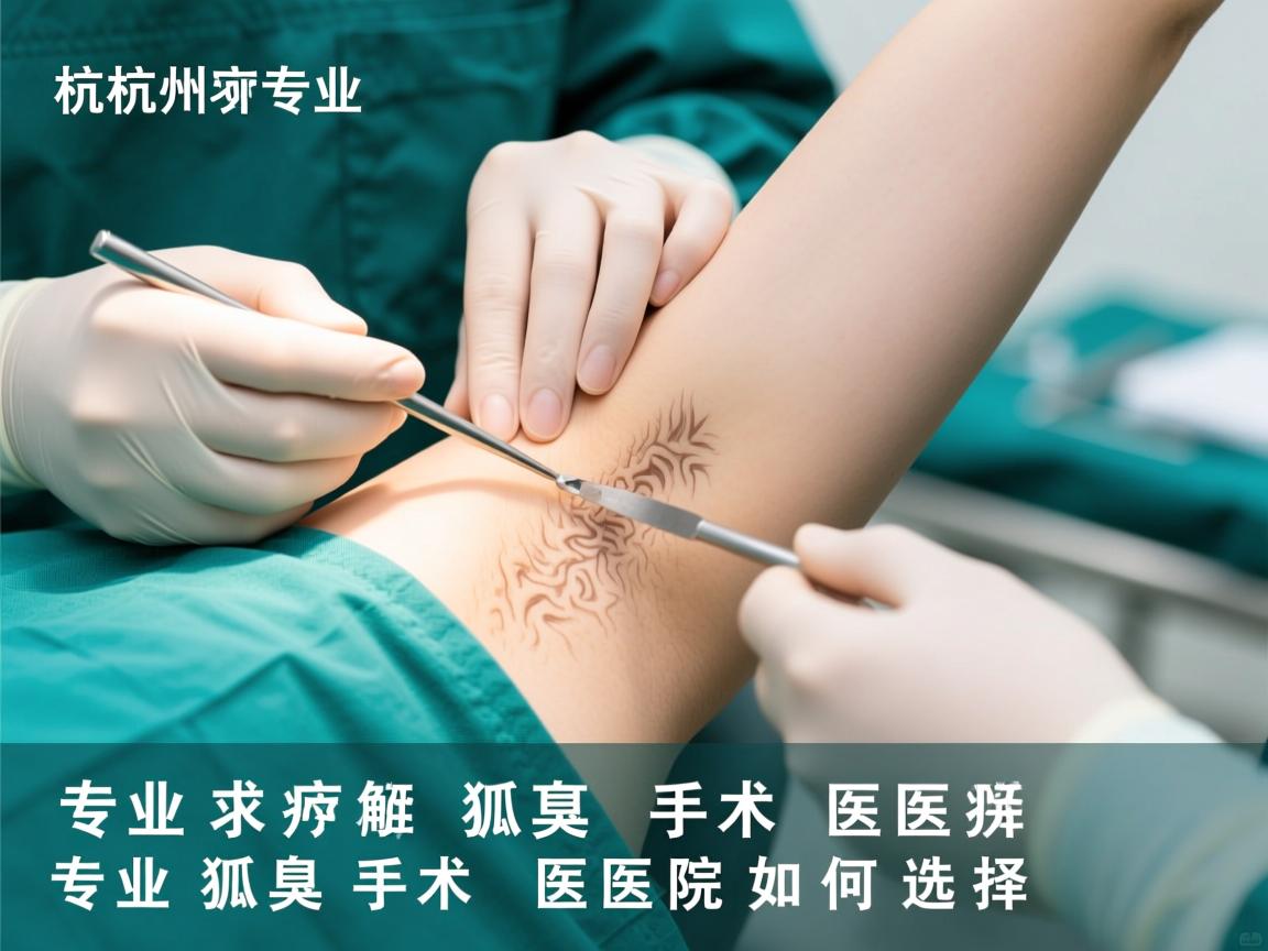 杭州专业狐臭手术医院解析，专业狐臭手术医院如何选择