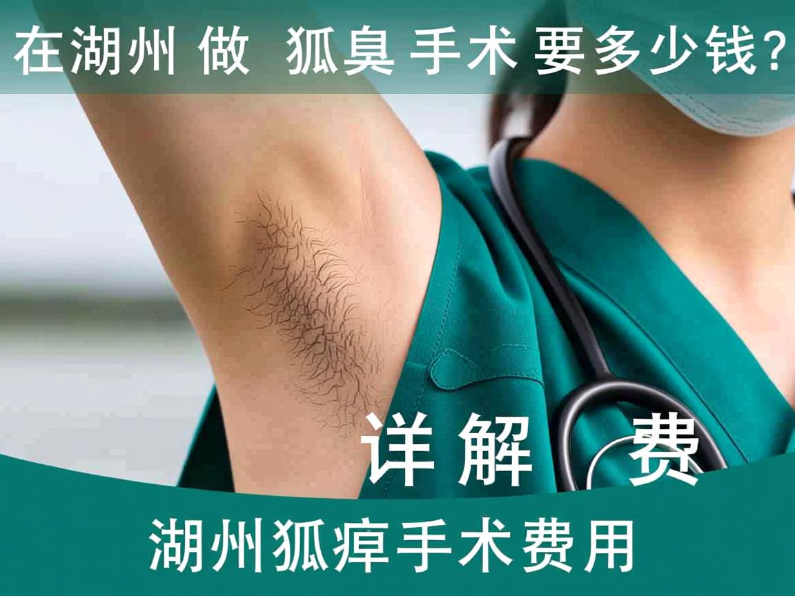 在湖州做狐臭手术要多少钱？详解湖州狐臭手术费用
