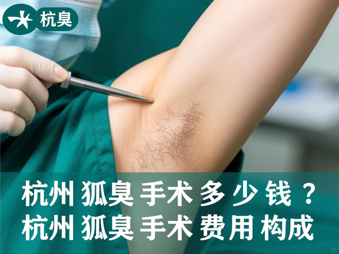 杭州狐臭手术多少钱?详解杭州狐臭手术费用构成 杭州狐臭手术多少钱?详解杭州狐臭手术费用构成