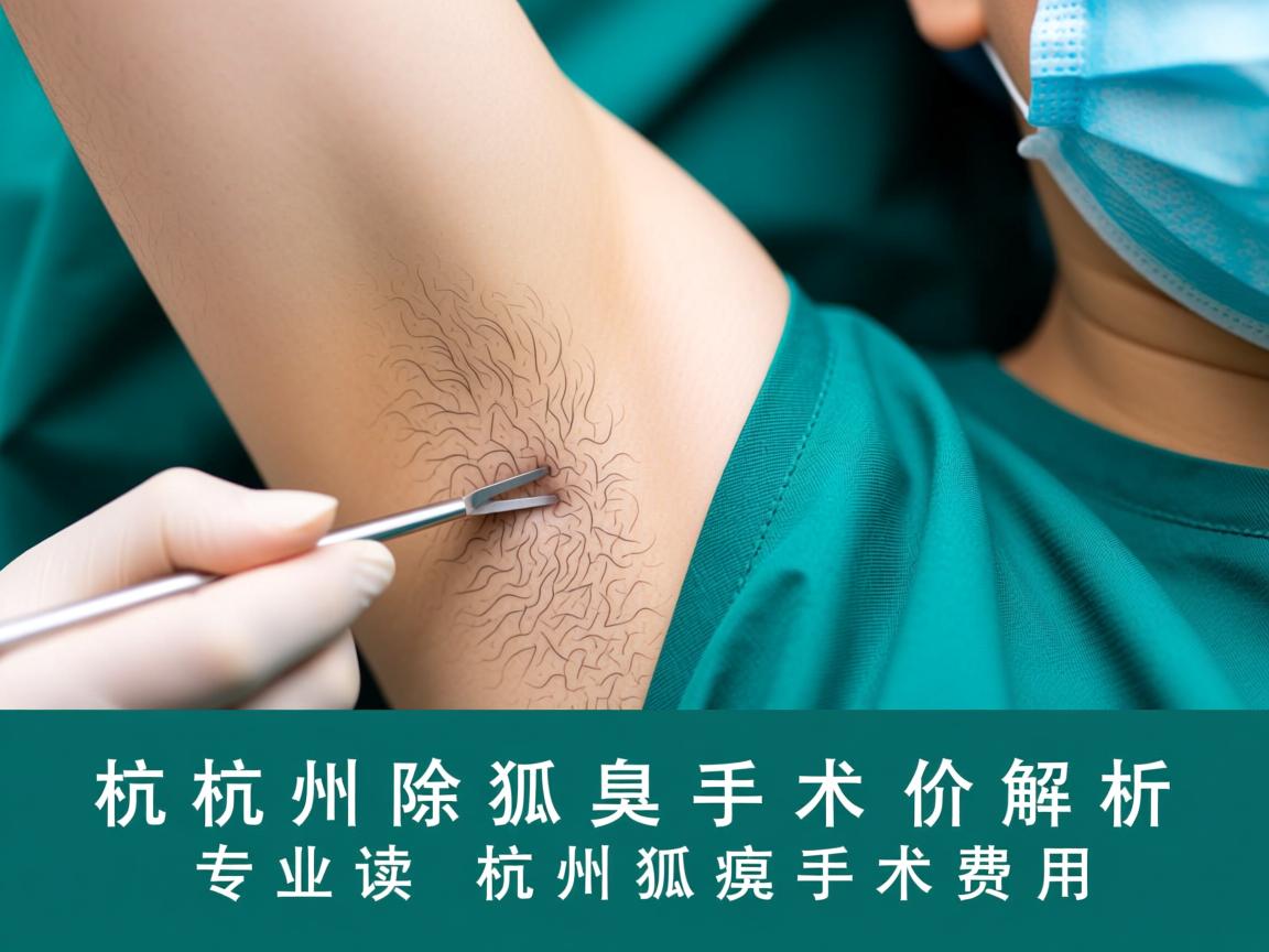 杭州除狐臭手术价格解析，专业解读杭州狐臭手术费用