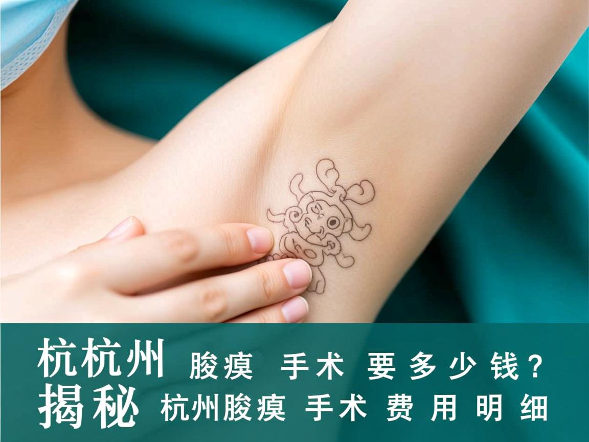 杭州腋臭手术要多少钱？揭秘杭州腋臭手术费用明细