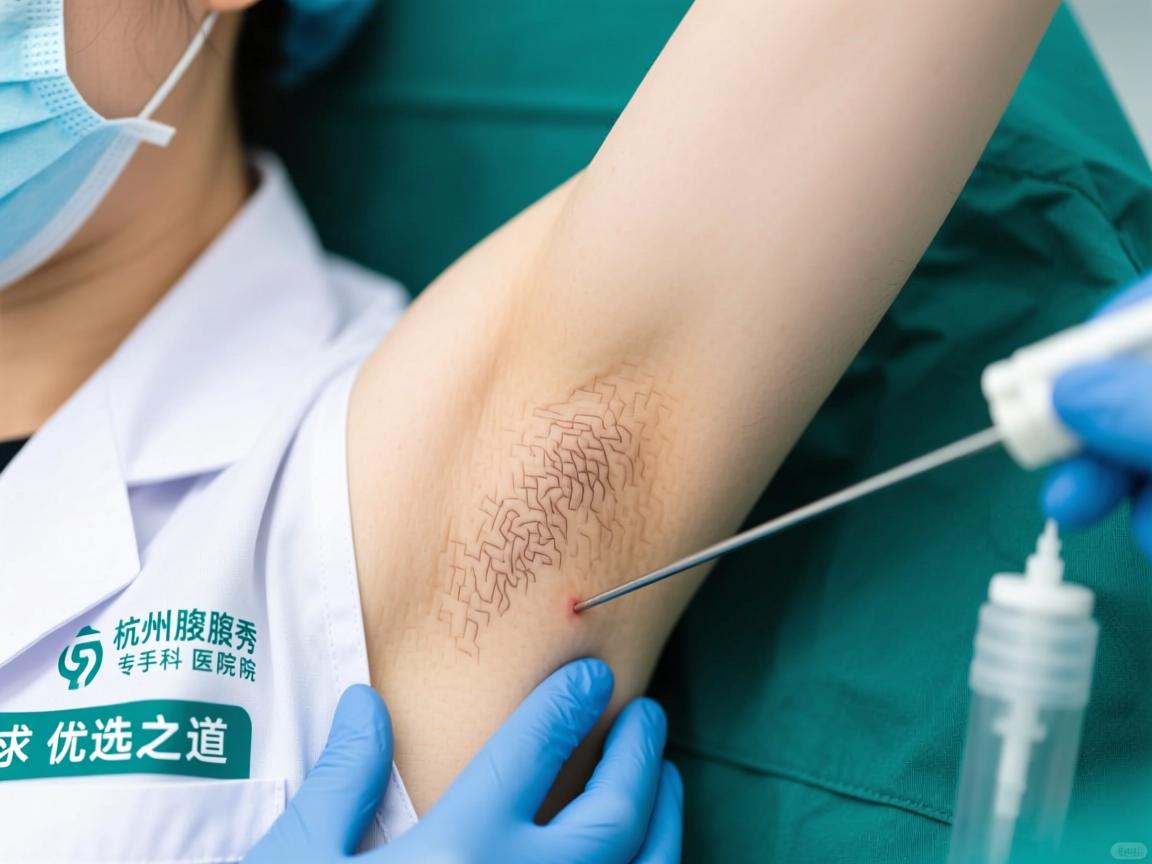 杭州腋秀腋臭专科解析，杭州腋臭手术专科医院的优选之道