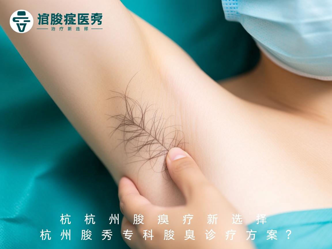 杭州腋臭治疗新选择，详解杭州腋秀专科的腋臭诊疗方案