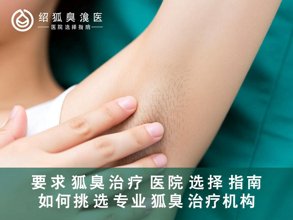 绍兴狐臭治疗医院选择指南，如何挑选专业狐臭治疗机构