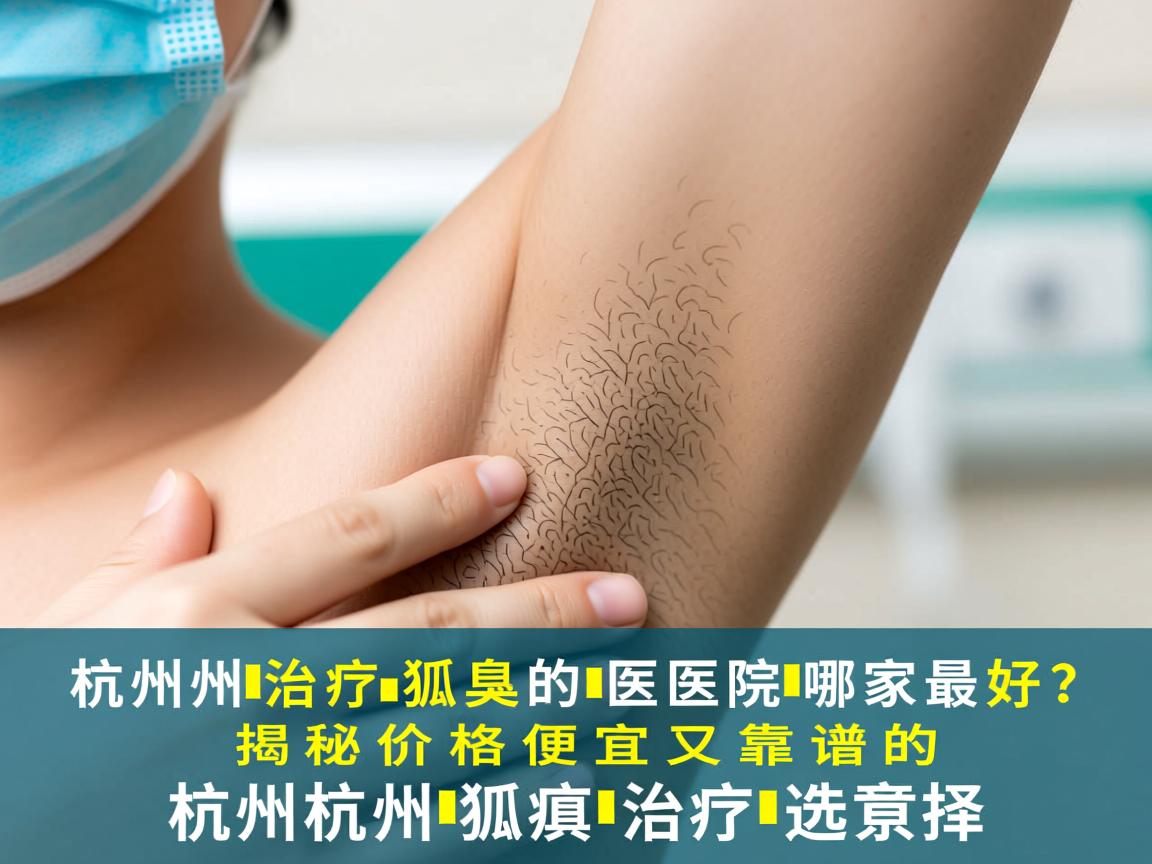 杭州治疗狐臭的医院哪家最好？揭秘价格便宜又靠谱的杭州狐臭治疗选择