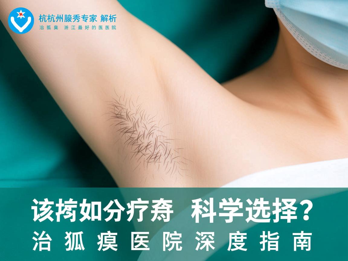 杭州腋秀专家解析，治狐臭浙江最好的医院该如何科学选择？治狐臭医院深度指南