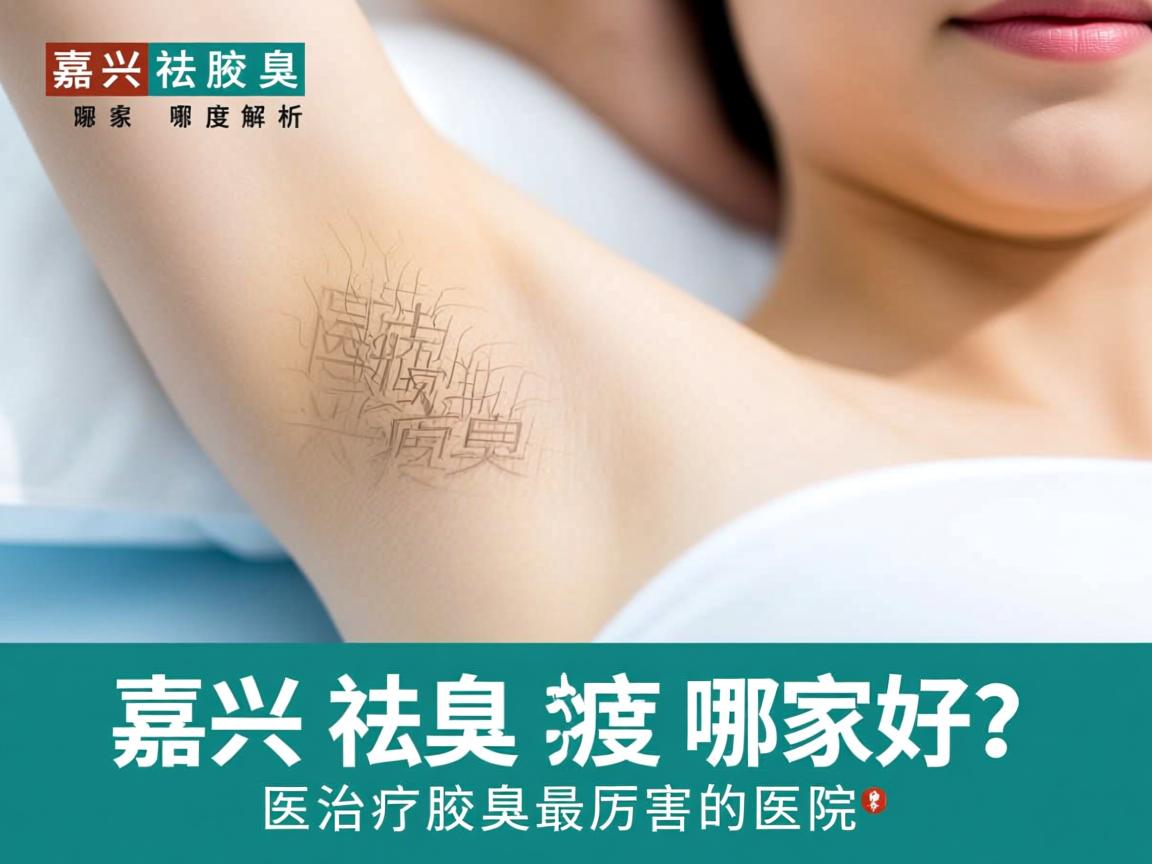 嘉兴祛腋臭医院哪家好？深度解析嘉兴治疗腋臭最厉害的医院