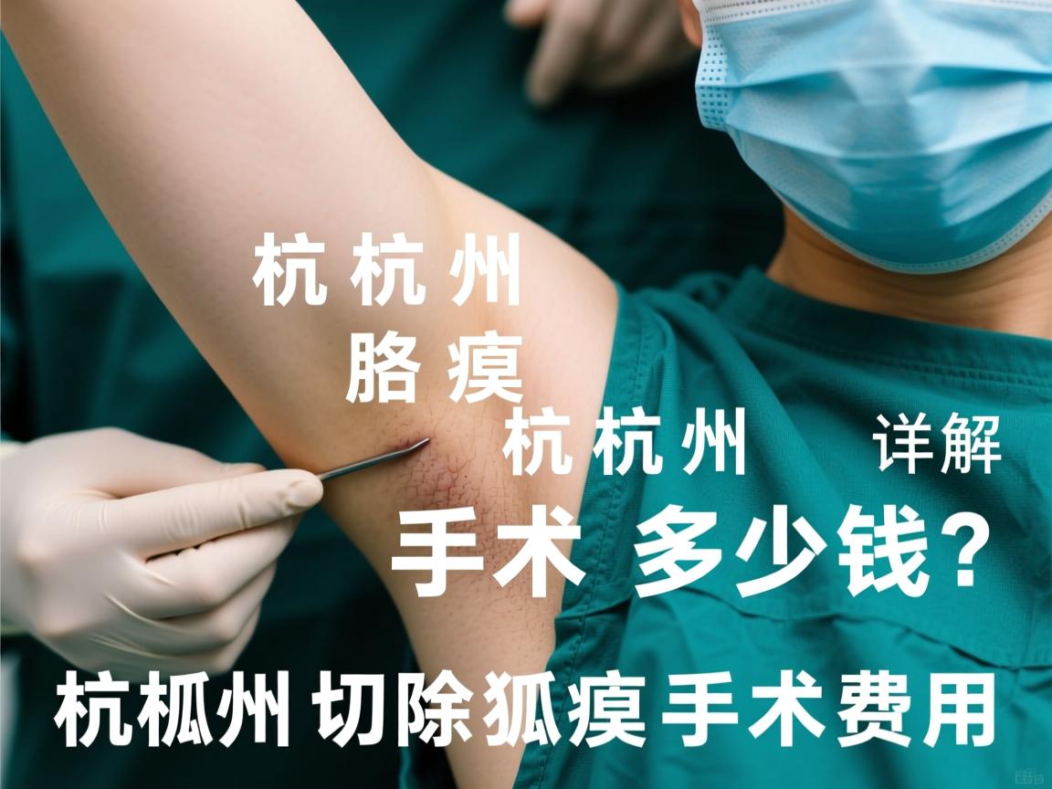 杭州腋臭手术多少钱？详解杭州切除狐臭手术费用
