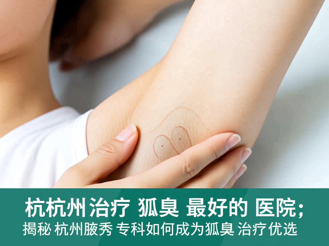 杭州治疗狐臭最好的医院，揭秘杭州腋秀专科如何成为狐臭治疗优选