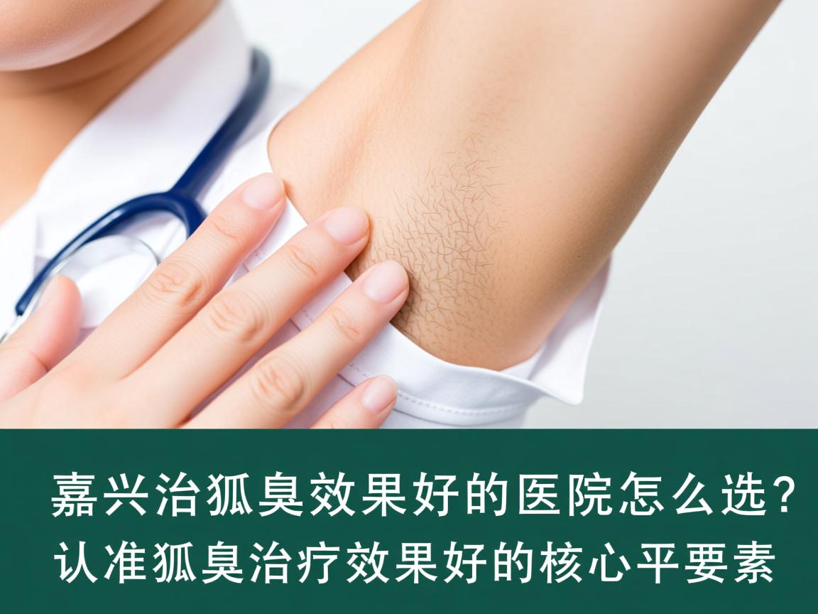 嘉兴治狐臭效果好的医院怎么选？认准狐臭治疗效果好的核心要素