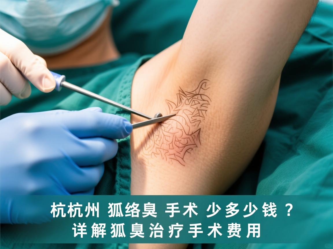 杭州狐臭手术多少钱？详解狐臭治疗手术费用