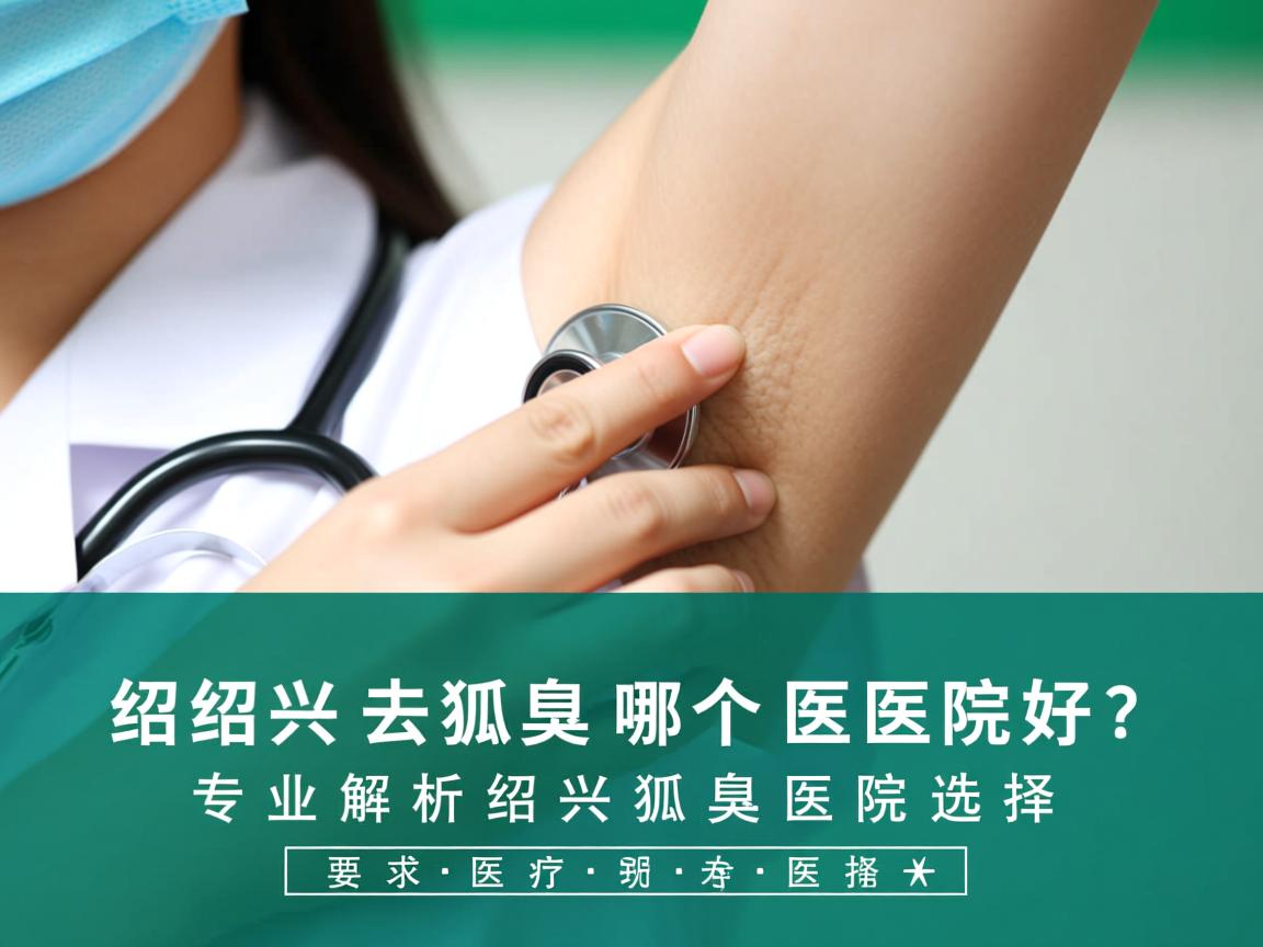 在绍兴去狐臭哪个医院好？专业解析绍兴狐臭医院选择