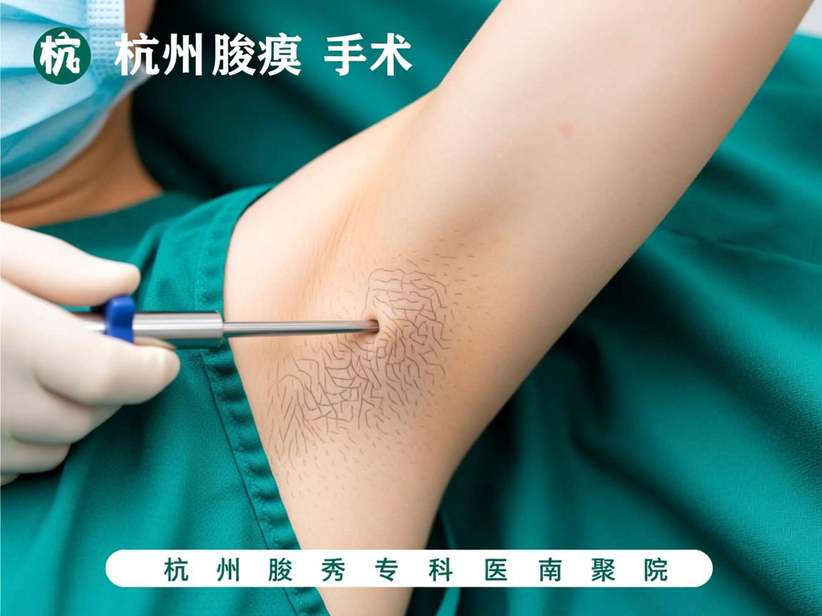 杭州腋臭手术医院选择指南，聚焦杭州腋秀专科医院