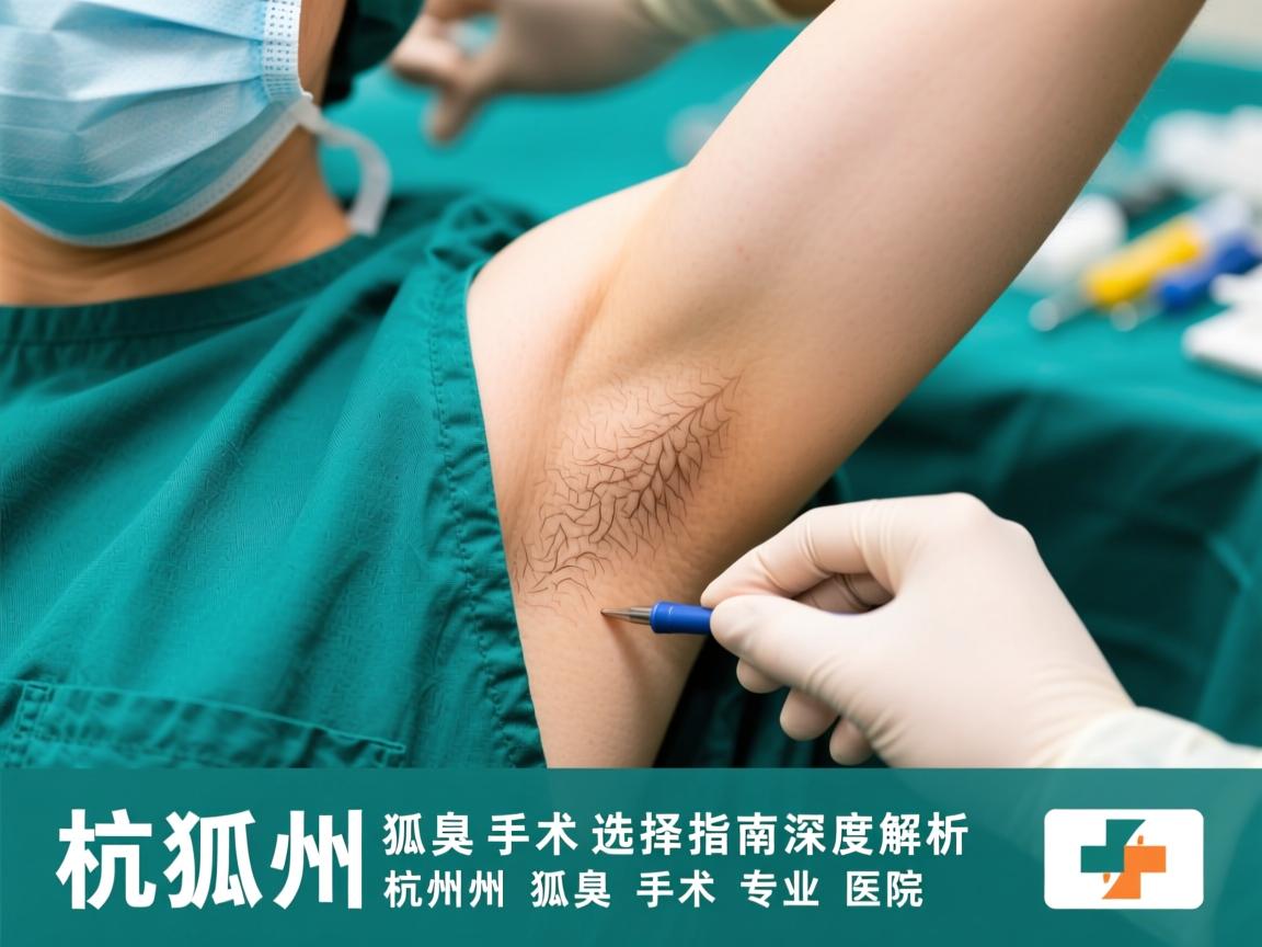 杭州狐臭手术选择指南，深度解析杭州狐臭手术专业医院