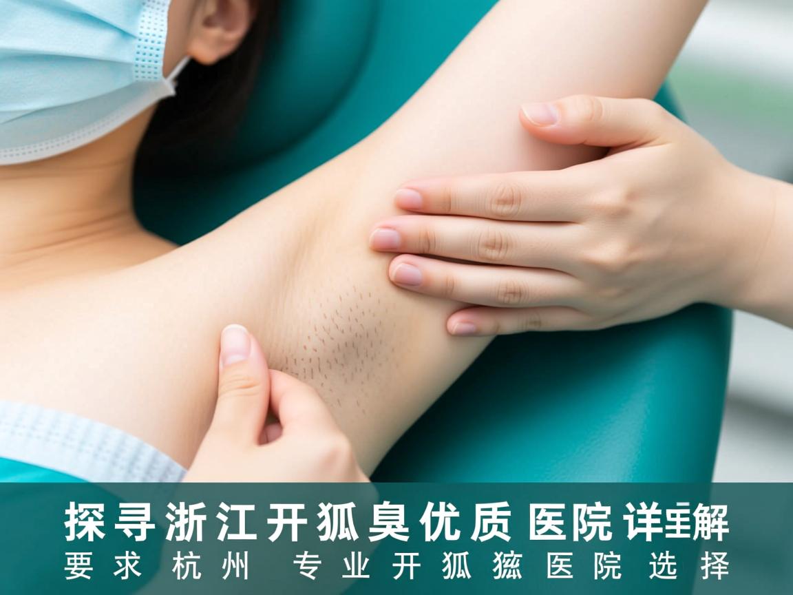 探寻浙江开狐臭优质医院，详解杭州专业开狐臭医院选择