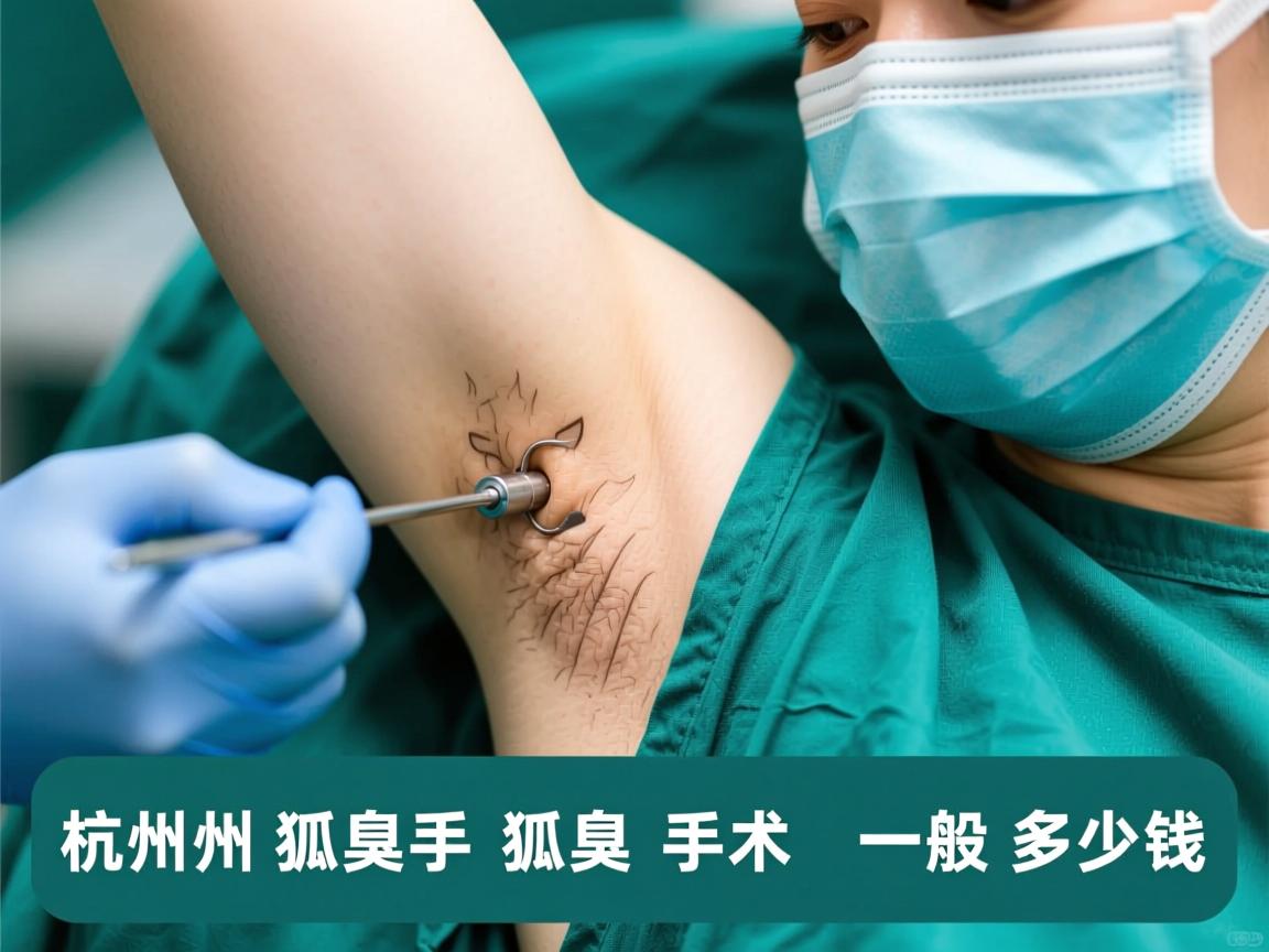 杭州狐臭手术费用解读，详解杭州狐臭手术一般多少钱