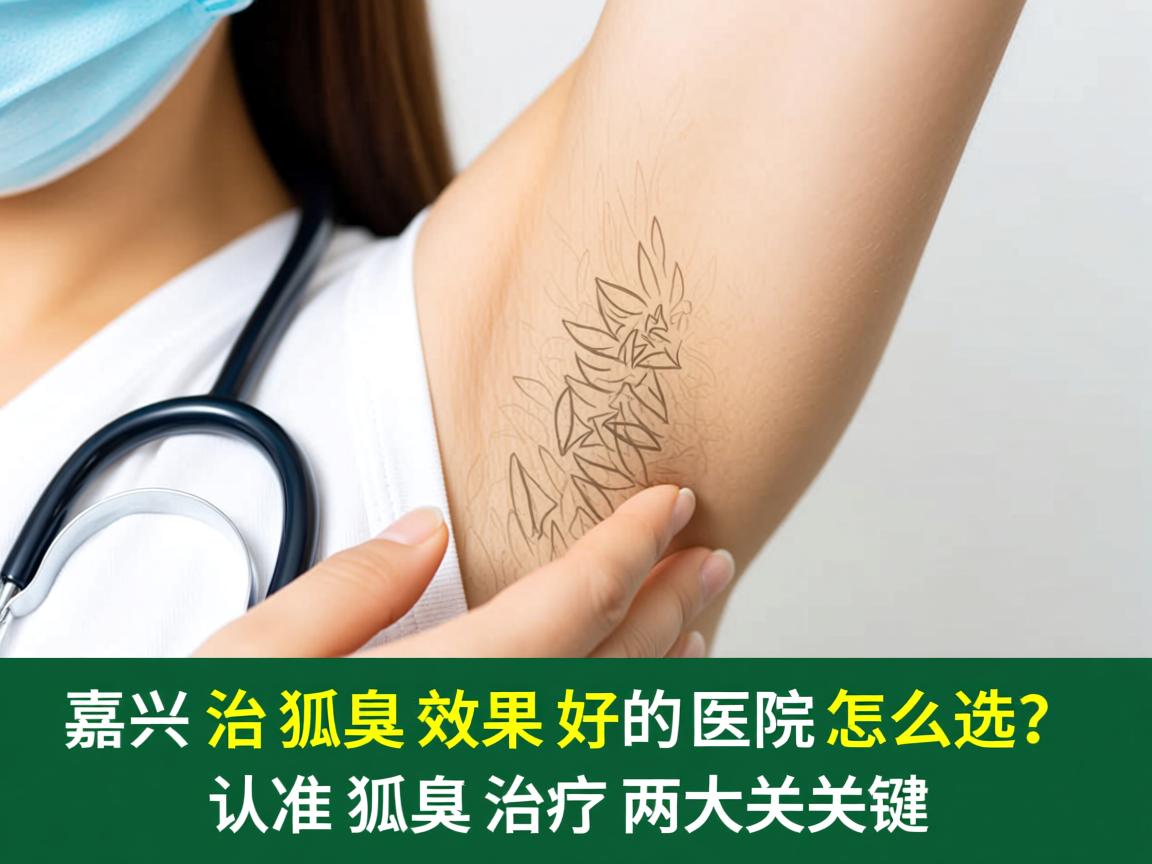 嘉兴治狐臭效果好的医院怎么选？认准狐臭治疗两大关键