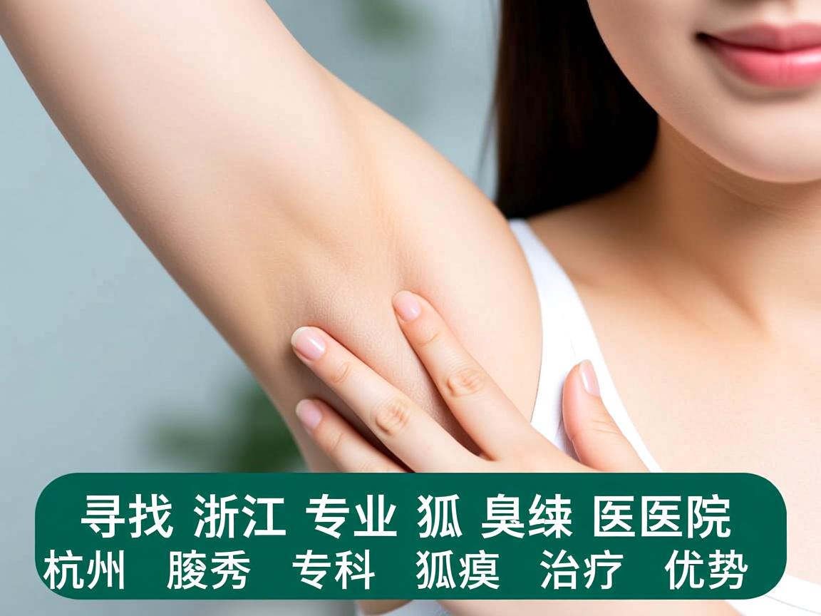 寻找浙江专业狐臭医院，详解杭州腋秀专科狐臭治疗优势