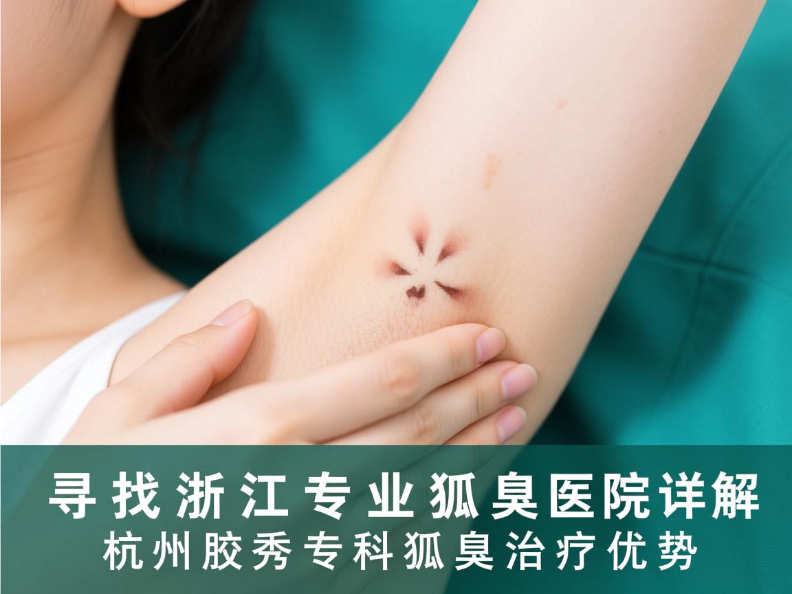 寻找浙江专业狐臭医院，详解杭州腋秀专科狐臭治疗优势