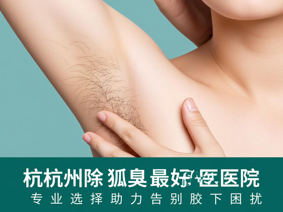 杭州除狐臭最好的医院，专业选择助力告别腋下困扰