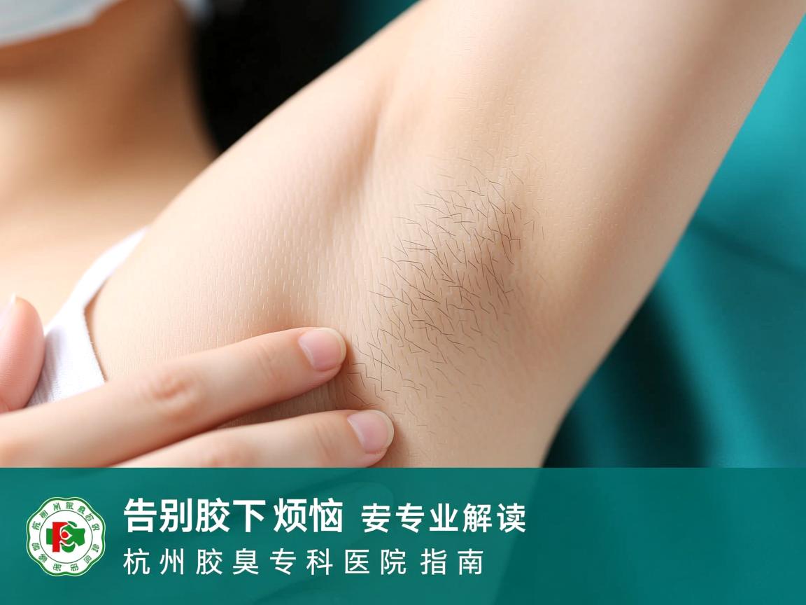 告别腋下烦恼，专业解读杭州腋臭治疗，杭州腋臭专科医院指南