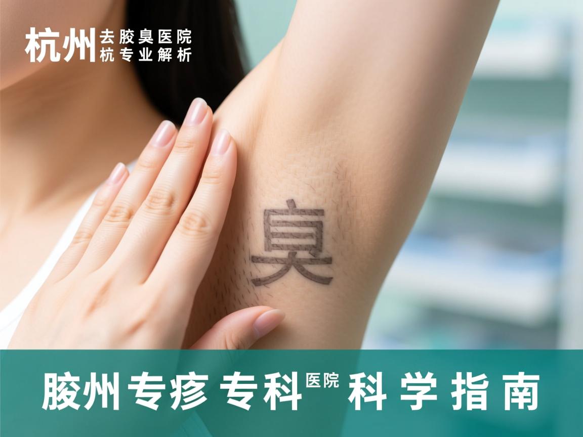 杭州去腋臭医院专业解析，选择杭州腋臭专科医院的科学指南