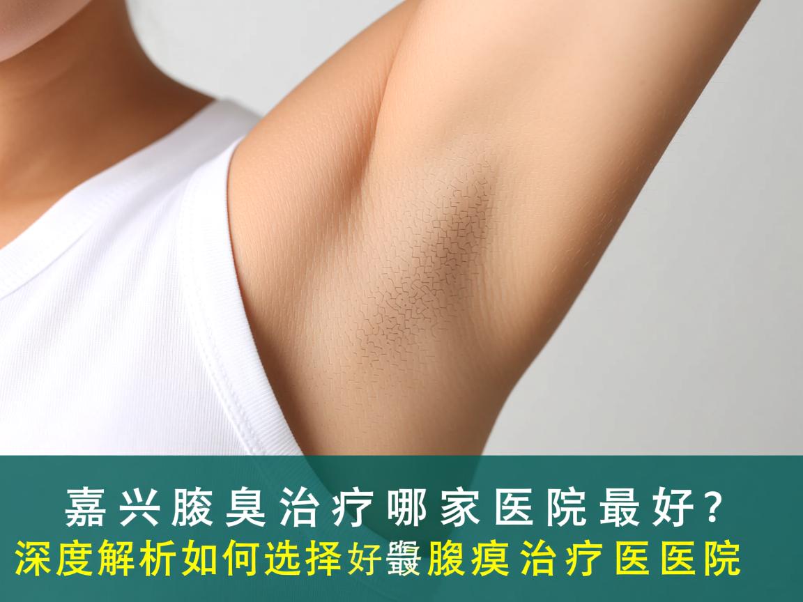 嘉兴腋臭治疗哪家医院最好？深度解析如何选择最好的腋臭治疗医院