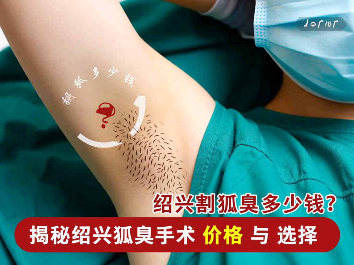 绍兴割狐臭多少钱？揭秘绍兴狐臭手术价格与选择