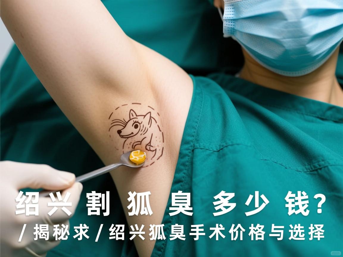 绍兴割狐臭多少钱？揭秘绍兴狐臭手术价格与选择