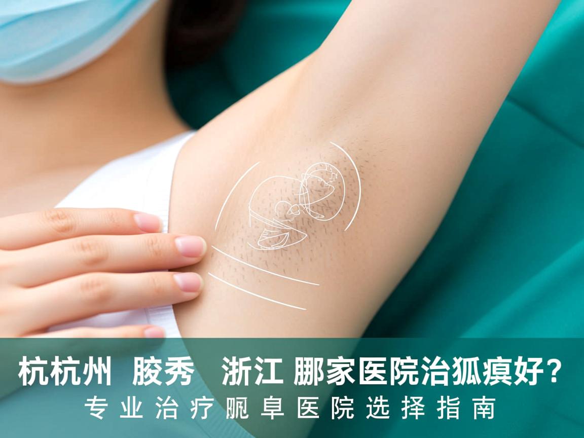杭州腋秀解析，浙江哪家医院治疗狐臭好？专业治疗狐臭的医院选择指南