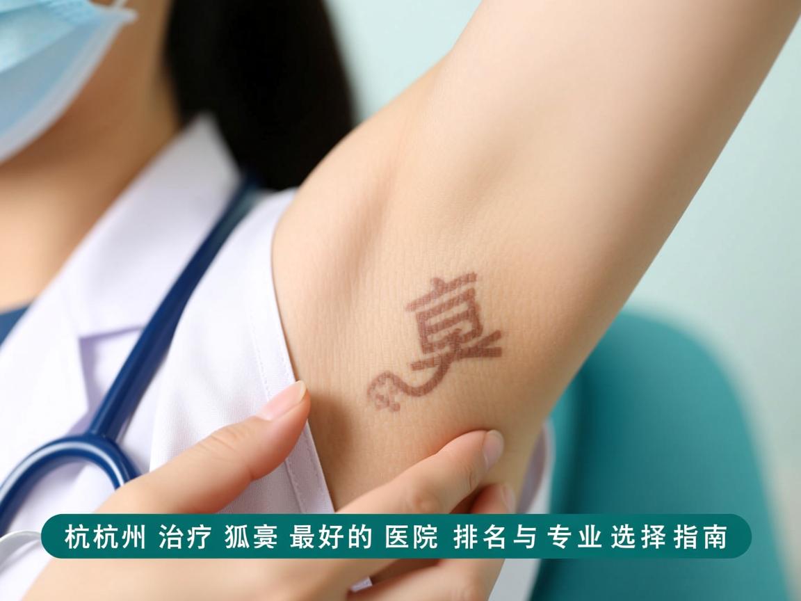 杭州腋秀解析，杭州治疗狐臭最好的医院排名与专业选择指南