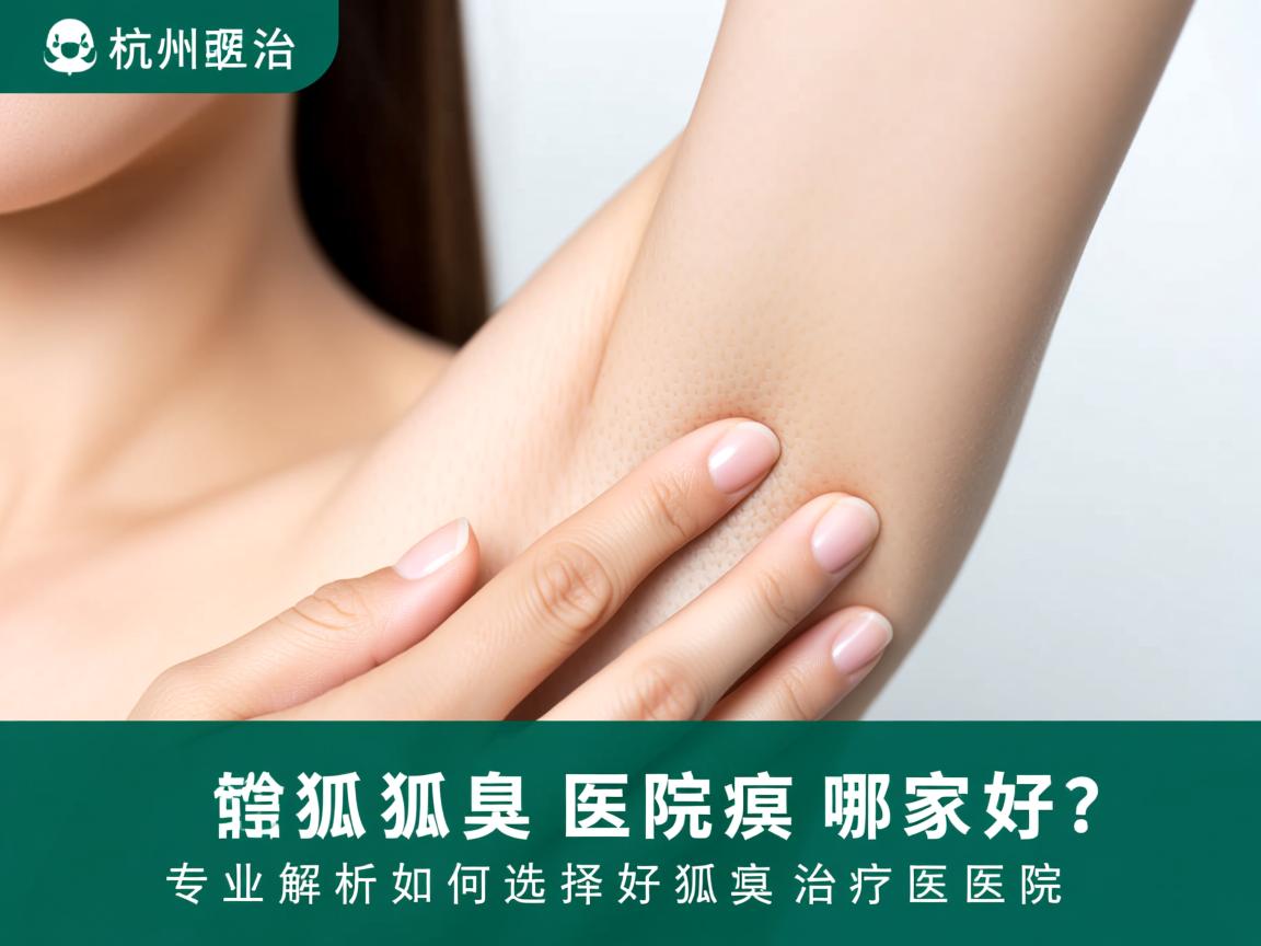 杭州治狐臭医院哪家好？专业解析如何选择好的狐臭治疗医院