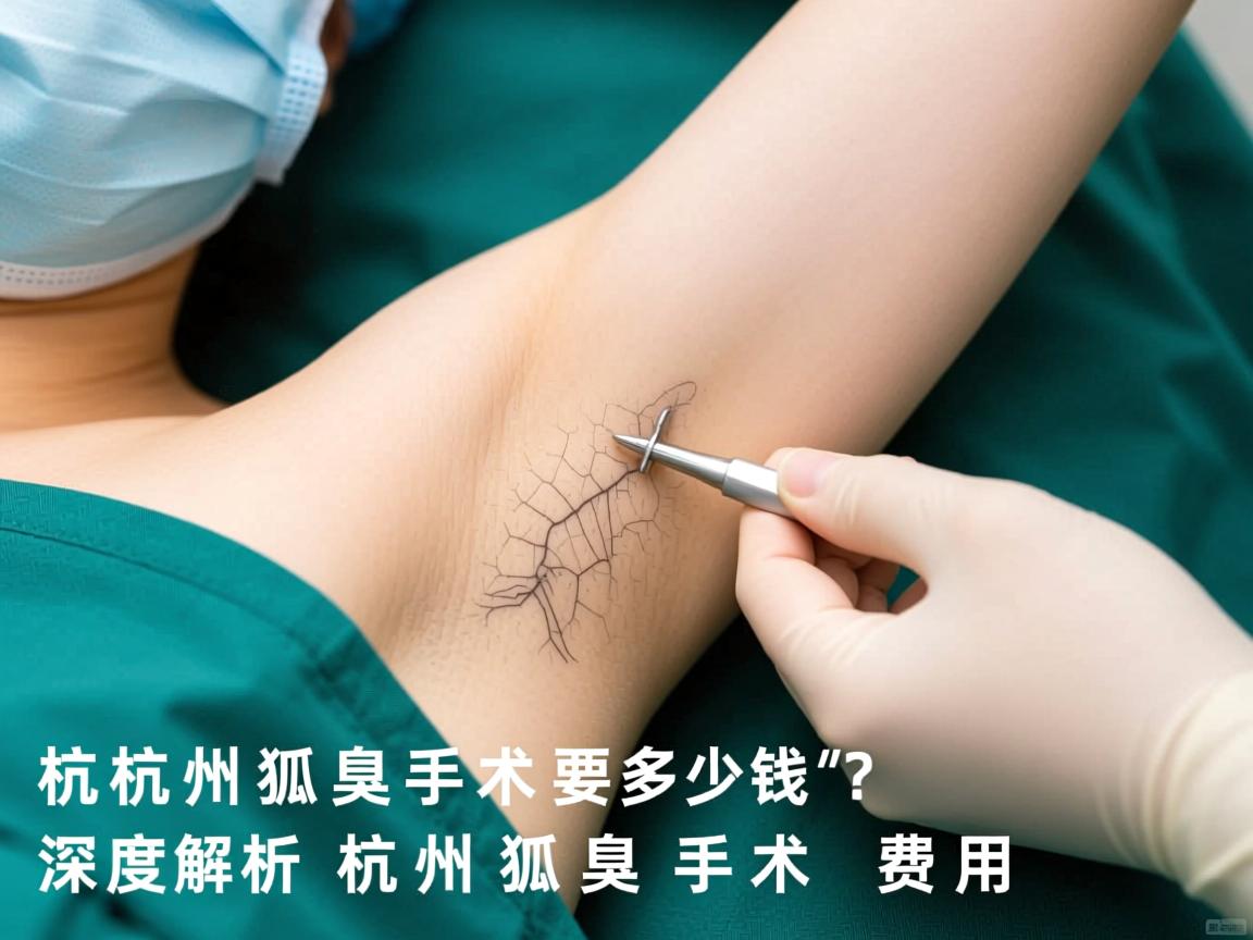 杭州祛狐臭手术要多少钱？深度解析杭州狐臭手术费用