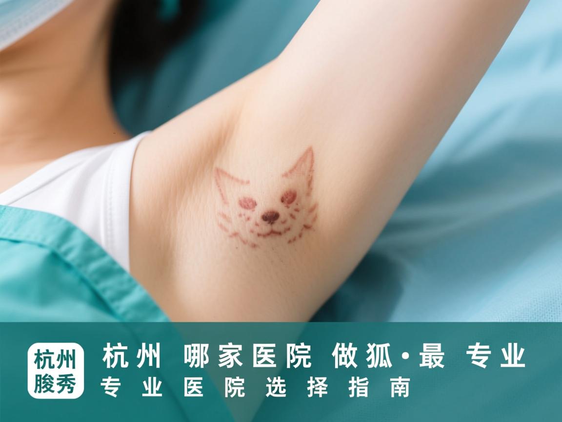 杭州腋秀解析，杭州哪家医院做狐臭最专业，专业医院选择指南