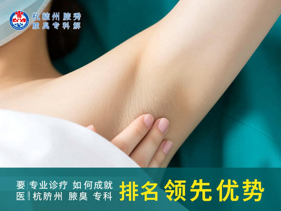 杭州腋秀腋臭专科解析，专业诊疗如何成就杭州腋臭专科排名领先优势