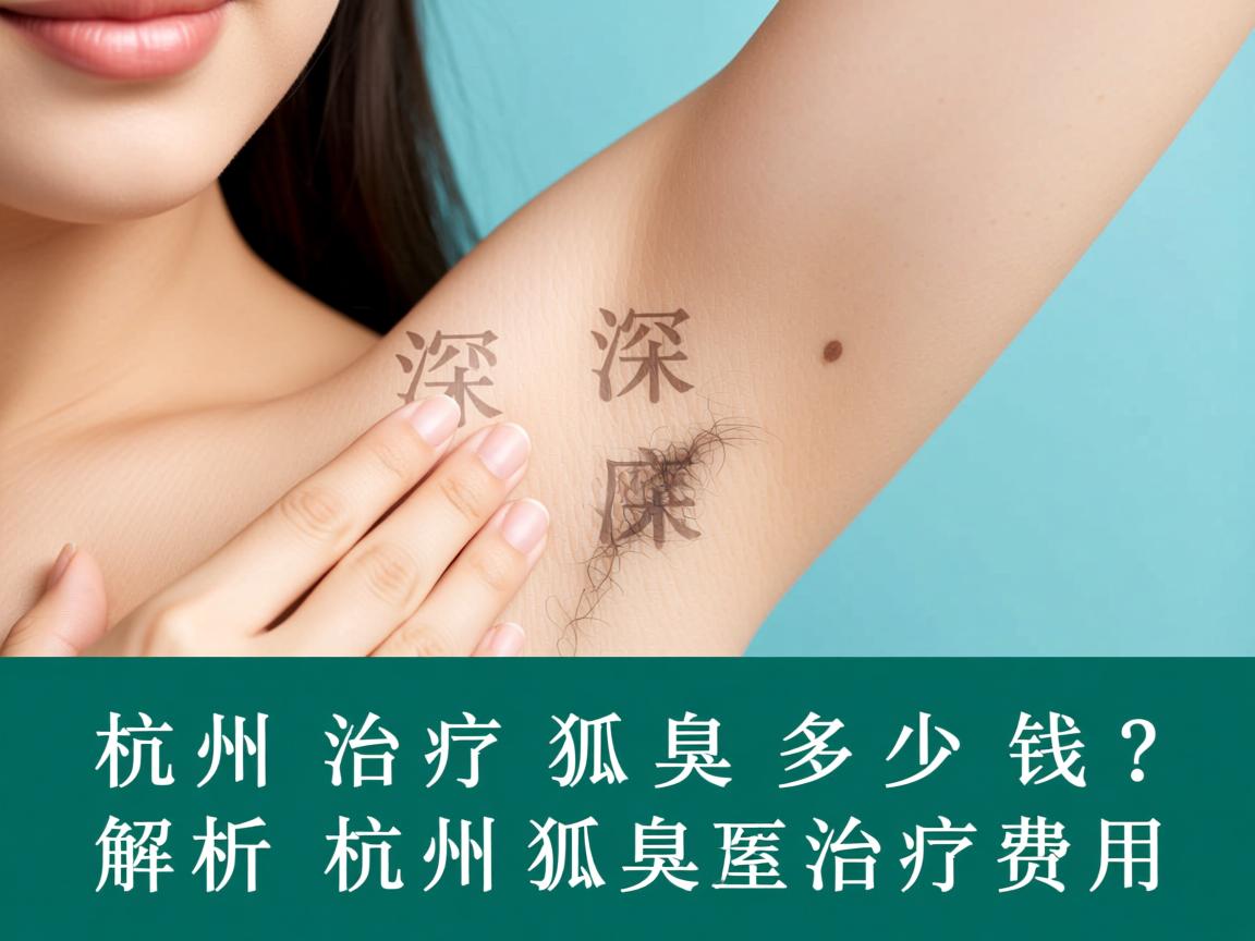 杭州治疗狐臭多少钱？深度解析杭州狐臭治疗费用