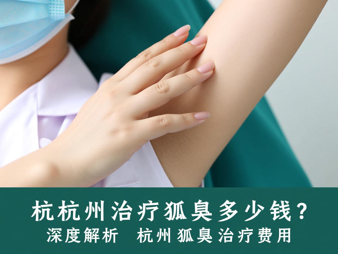 杭州治疗狐臭多少钱？深度解析杭州狐臭治疗费用