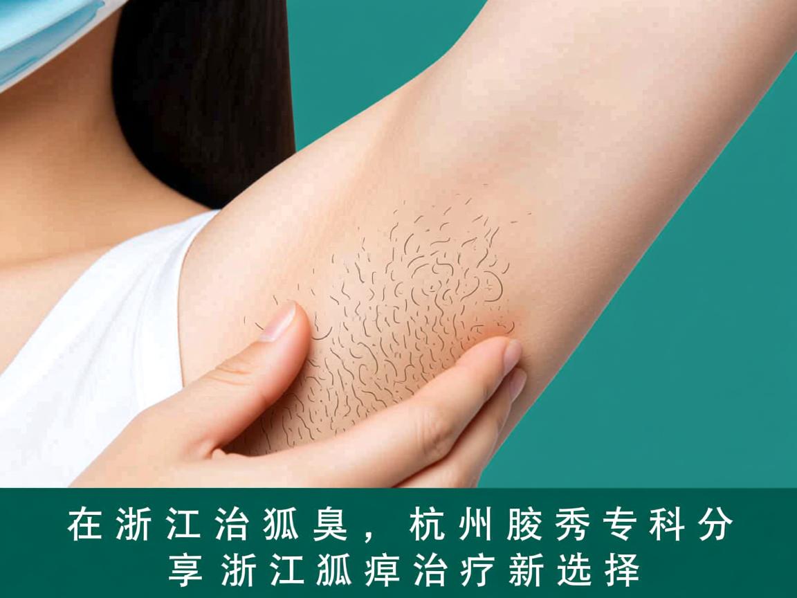 在浙江治狐臭，杭州腋秀专科分享浙江狐臭治疗新选择