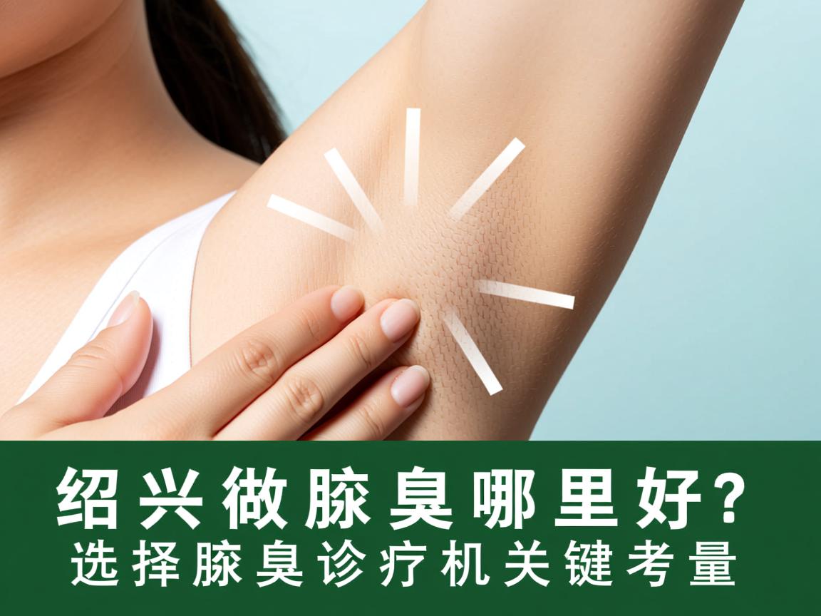 在绍兴做腋臭哪里好？选择腋臭诊疗机构的关键考量