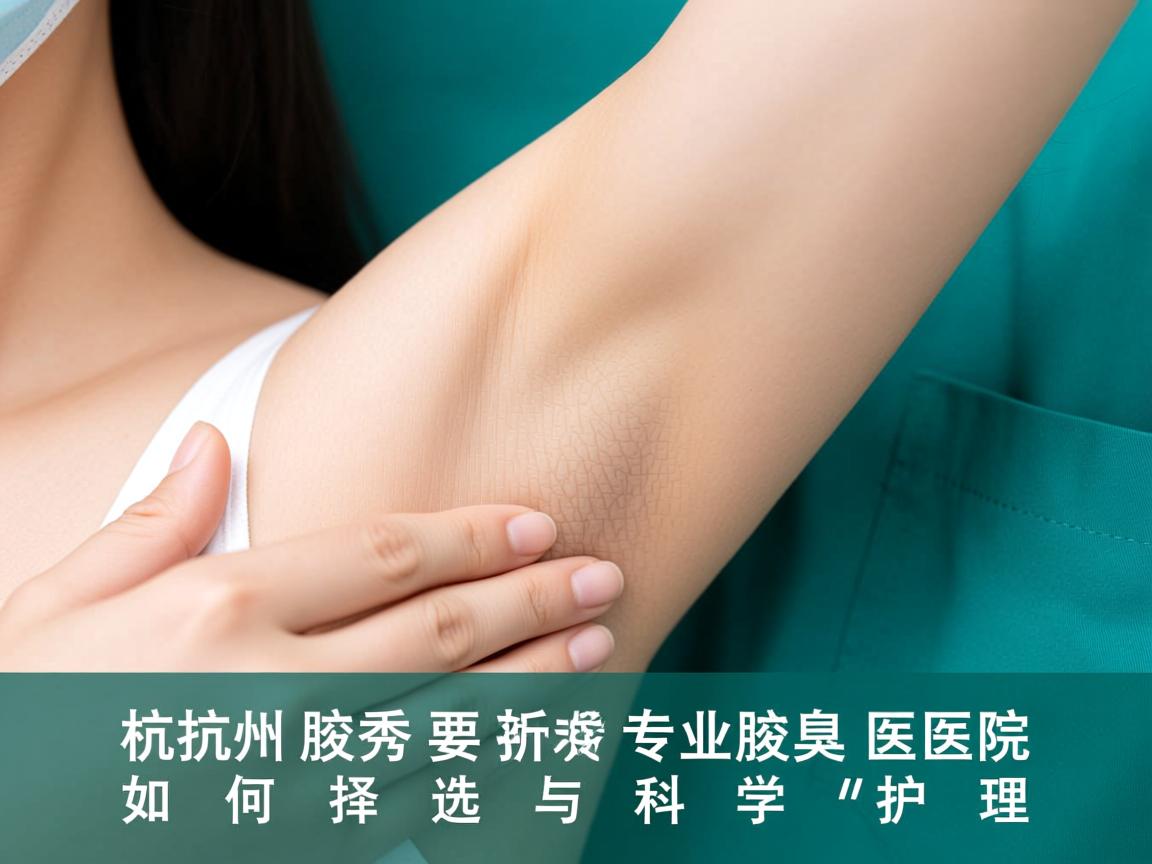 杭州腋秀解析，杭州专业腋臭医院如何选择与科学护理