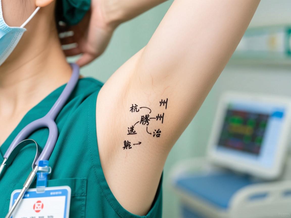 杭州腋秀解析，湖州治疗腋臭的医院选择与专业护理知识